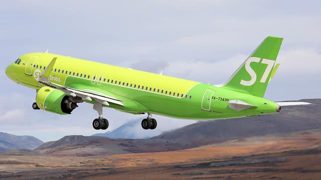 RA-73430:Airbus A320:S7 Airlines